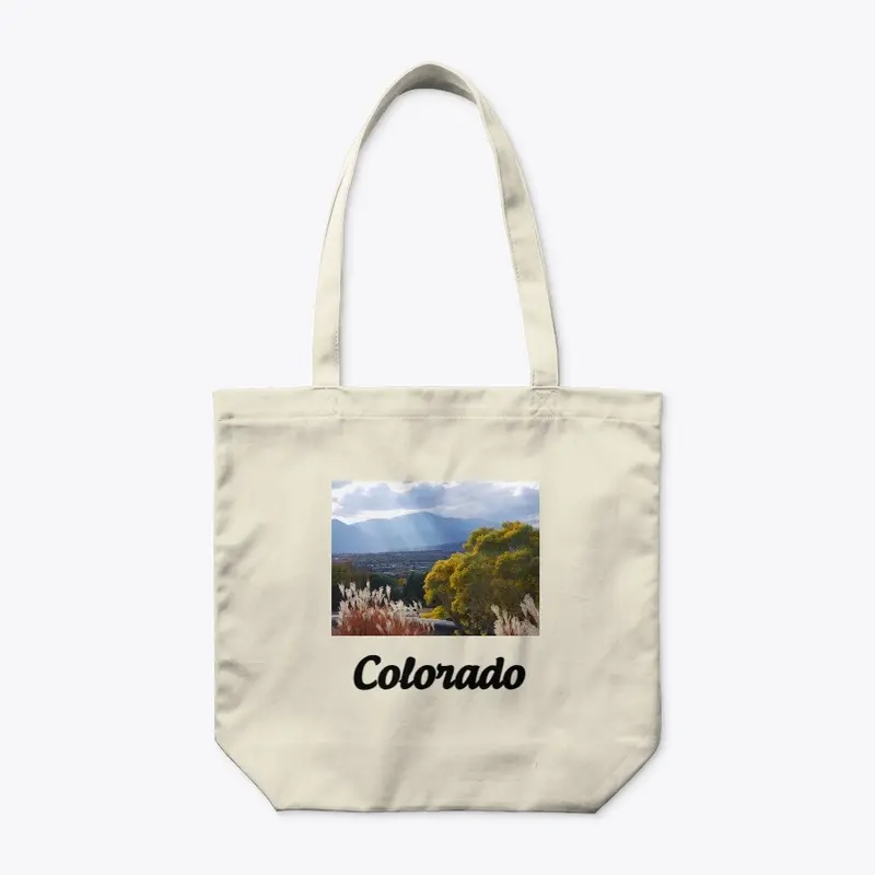 Tote Bag - Scenic Pikes Peak Colorado